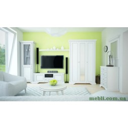 Модульна стінка для вітальні Гербор Вайт N100001 Ясен сніжний/Сосна срібна