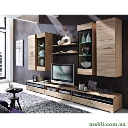 Модульна стінка для вітальні Гербор Вушер Дуб сонома