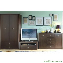 Модульна стінка для вітальні Гербор Коен N9951 Венге магія