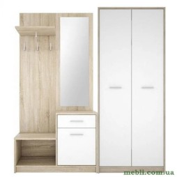 Набір меблів в передпокій Гербор Непо N100034 Дуб сонома/Німфея альба