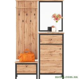 Набір меблів в передпокій Гербор Чос N9963 Дуб Тахо/Чорний