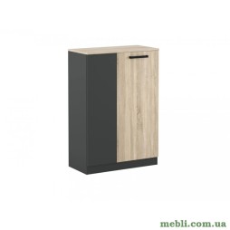 Тумба офісна Гербор Офіс Нью KOM2D Антрацит/Дуб сонома