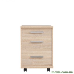 Тумба офісна під стіл Гербор Офіс Лайн KON 3S Дуб сонома