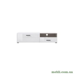 Тумба під ТВ Гербор Вушер RТV1D1SL Німфея альба/Білий глянець