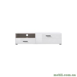 Тумба під телевізор Гербор Вушер RТV1D1SP Німфея альба/Білий глянець