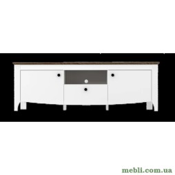 Тумба під телевізор Гербор Каріна RТV2D1S Німфея альба/Дуб сонома трюфель