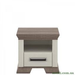 Тумба приліжкова Гербор Марсель 1S Ясен сніжний/Дуб сонома трюфель