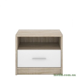 Тумба приліжкова Гербор Непо KOM1S Дуб сонома/Німфея альба