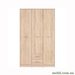 Шафа для одягу з ящиками Гербор Непо SZF3D2S N Дуб сонома