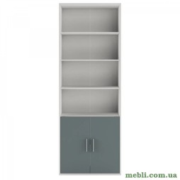 Пенал відкритий Гербор Кабі REG 2D/220 Попелястий/Антрацит