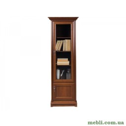 Пенал-вітрина Гербор Соната 1dp Каштан