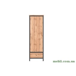 Пенал закритий з ящиком Гербор Чос REG1D1S Дуб Тахо/Чорний