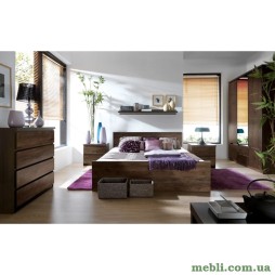 Комплект модульний в спальню ВМК (БРВ) Джулі N77824 Венге магія/Дуб конкордія