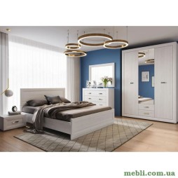 Комплект модульний в спальню ВМК (БРВ) Маркус Джанні/Дуб кам'яний