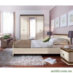 Комплект модульний в спальню ВМК (БРВ) Орегон Сосна арізонська/Дуб больцано