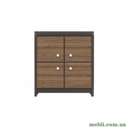 Комод з дверцятами ВМК (БРВ) Лорен KOM4D Венге магія/Монтеверде