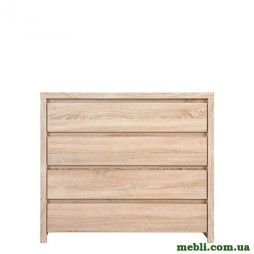 Комод у вітальню ВМК (БРВ) Каспіан KOM4S Дуб сонома