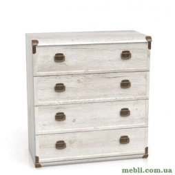 Комод в спальню ВМК (БРВ) Індіана JKOM4S/80 Сосна арізонська