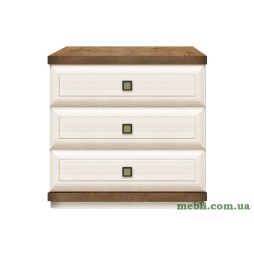 Комод в спальню ВМК (БРВ) Орегон KOM3S Сосна арізонська/Дуб больцано