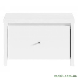 Тумба для взуття ВМК (БРВ) Крістіна SBUТ/60 Білий/Білий глянець