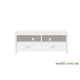 Тумба під телевізор ВМК (БРВ) Крістіна RТV2S/120 Білий/Білий глянець