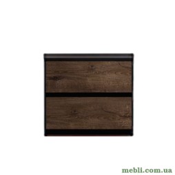 Тумба приліжкова ВМК (БРВ) Джулі KOM2S Венге магія/Дуб конкордія