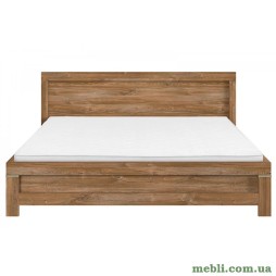 Ліжко двоспальне ВМК (БРВ) Герман LOZ/160 160x200 Дуб стерлінг
