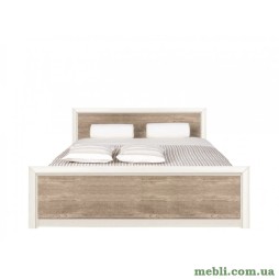 Ліжко двоспальне ВМК (БРВ) Коен 2 LOZ/160 160x200 Сосна арізонська/Дуб корабельний