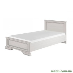 Ліжко односпальне ВМК (БРВ) Кентукі LOZ/90 90x200 Білий альпійський