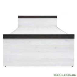 Ліжко односпальне ВМК (БРВ) Порто LOZ/90 90x200 Джанні/Сосна ларіко