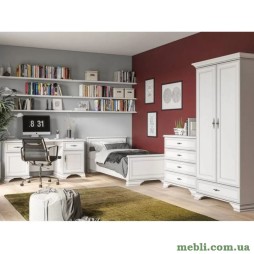 Набір меблів в дитячу ВМК (БРВ) Кентукі N77806 Білий альпійський