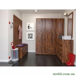 Набір меблів в передпокій ВМК (БРВ) Індіана N77872 Дуб шутер