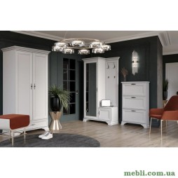 Набір меблів в передпокій ВМК (БРВ) Кентукі N77783 Білий альпійський