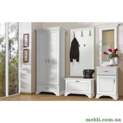 Набір меблів в передпокій ВМК (БРВ) Кентукі N77805 Білий альпійський