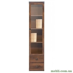 Пенал-вітрина ВМК (БРВ) Індіана JWIТ1D2S/50 Дуб шутер