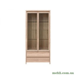 Пенал-вітрина ВМК (БРВ) Каспіан REG2W2S Дуб сонома