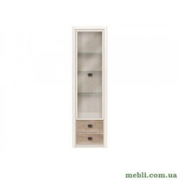 Пенал-вітрина ВМК (БРВ) Коен 2 REG1W2S Сосна арізонська/Дуб корабельний