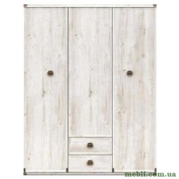 Шафа для одягу в спальню ВМК (БРВ) Індіана JSZF3D2S/150 Сосна арізонська