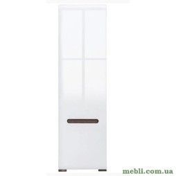 Шафа пенал для одягу ВМК (БРВ) Ацтека SZF1D/21/6 N Білий/Білий глянець