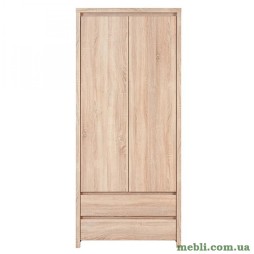 Шафа розпашна з ящиками ВМК (БРВ) Каспіан SZF2D2S Дуб сонома