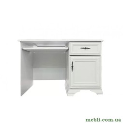 Стіл комп'ютерний ВМК (БРВ) Кентукі BIU1D1S Білий альпійський