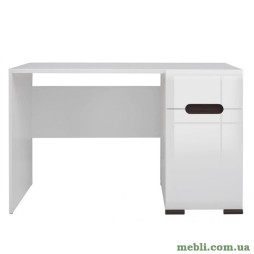 Стіл письмовий ВМК (БРВ) Ацтека BIU1D1S/8/12 Білий/Білий глянець