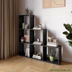 Стелаж М-ЗОН Джеко 1072 Антрацит