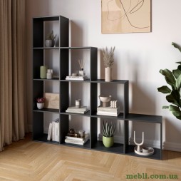 Стелаж М-ЗОН Джеко 1420 Антрацит