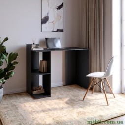 Стіл комп'ютерний з 2 полицями М-ЗОН Джеко 1200/12 Антрацит