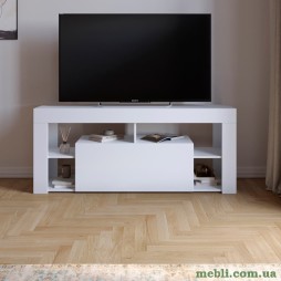 Тумба під телевізор із 4 полицями М-ЗОН Джеко 140 Німфея Альба