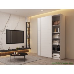 Шафа-купе двохдверна Doros G-Caiser 160х60х240 Білий