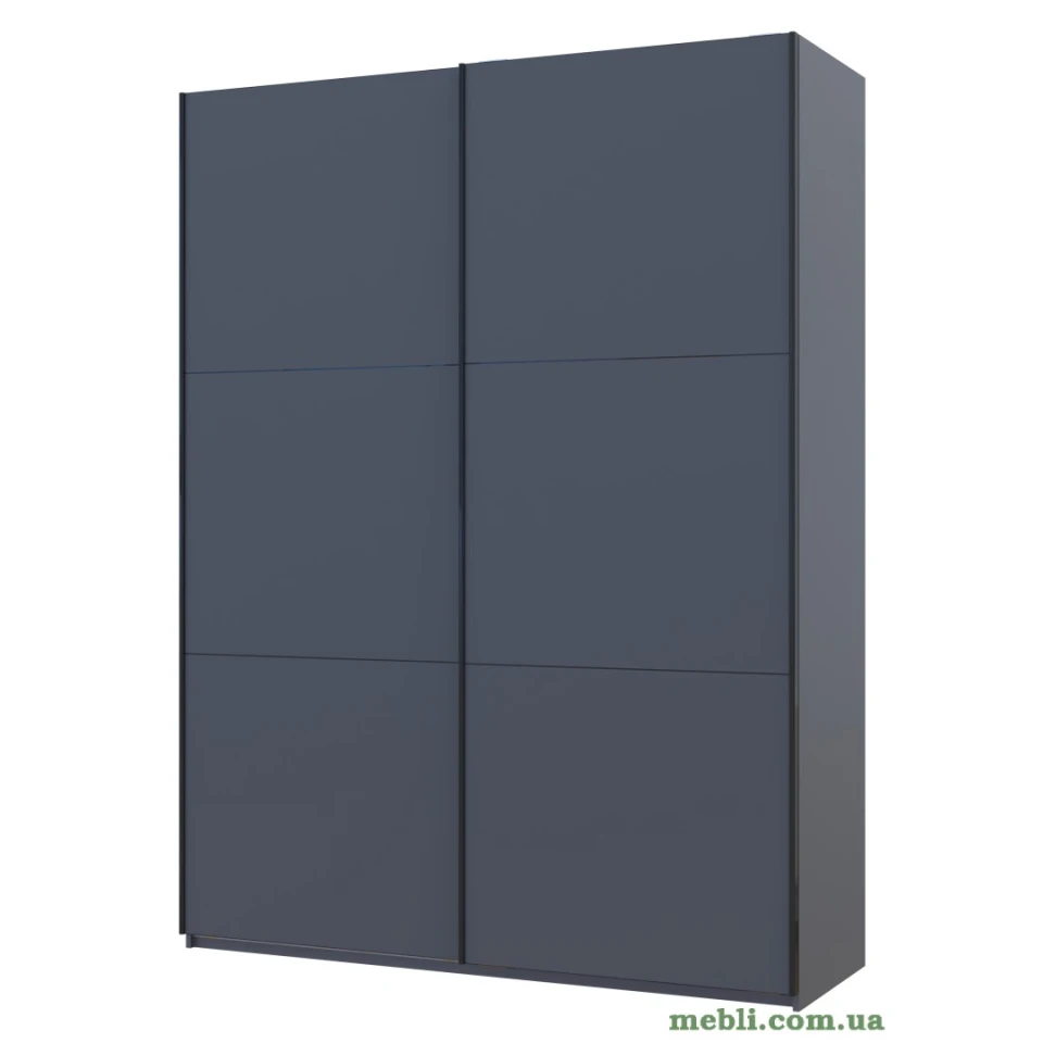 Шафа-купе двохдверна Doros G-Caiser 160х60х240 Графіт