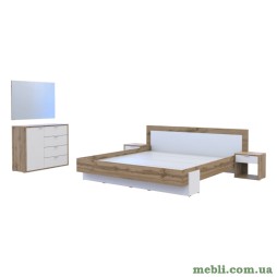 Комплект у спальню Doros Hugo 5 Дуб тахо/Білий