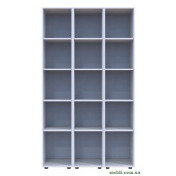 Комплект пеналів для одягу Doros Гелар (3 шт.) 117х49,5х203,4 3 Дзеркала/Білий